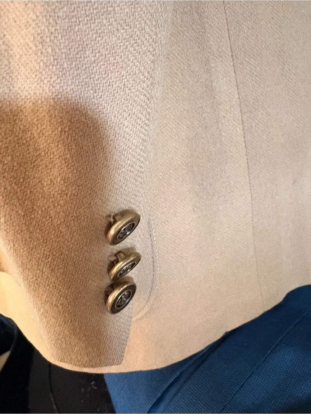 The wool connection tailored camel